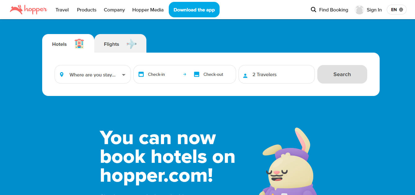 Hopper travel app review