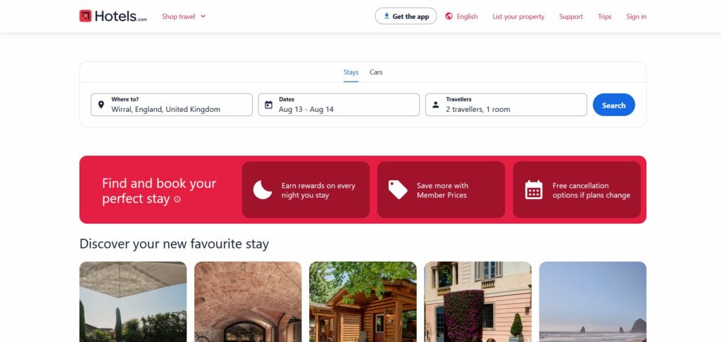 Hotels.com vs Expedia