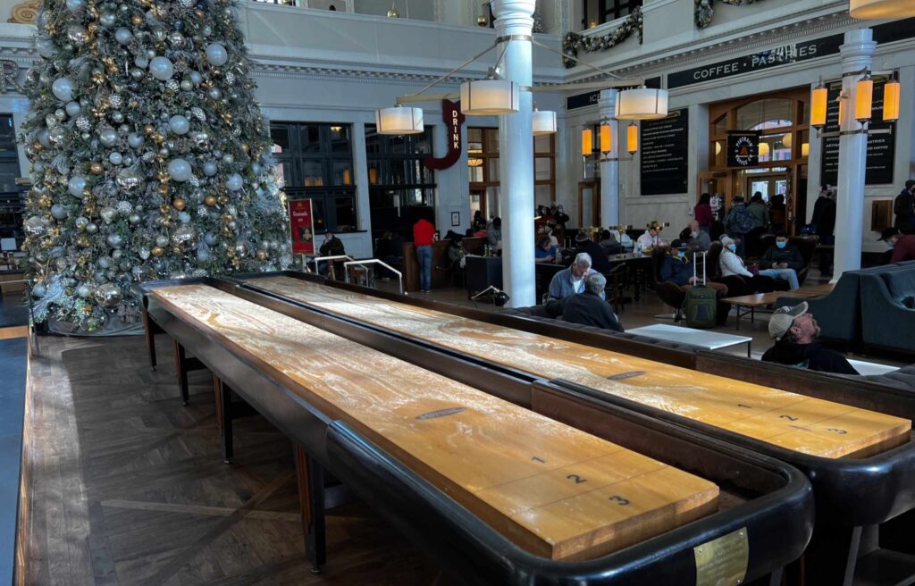 Adding a Touch of Fun with Shuffleboard