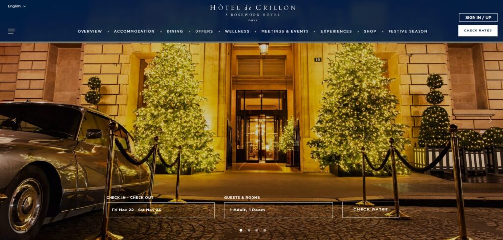 Hôtel de Crillon, A Rosewood Hotel