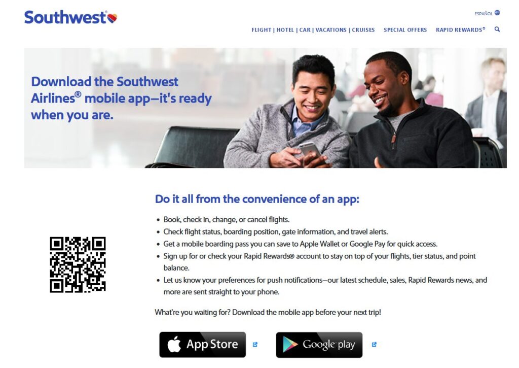 Southwest Help Center Apps