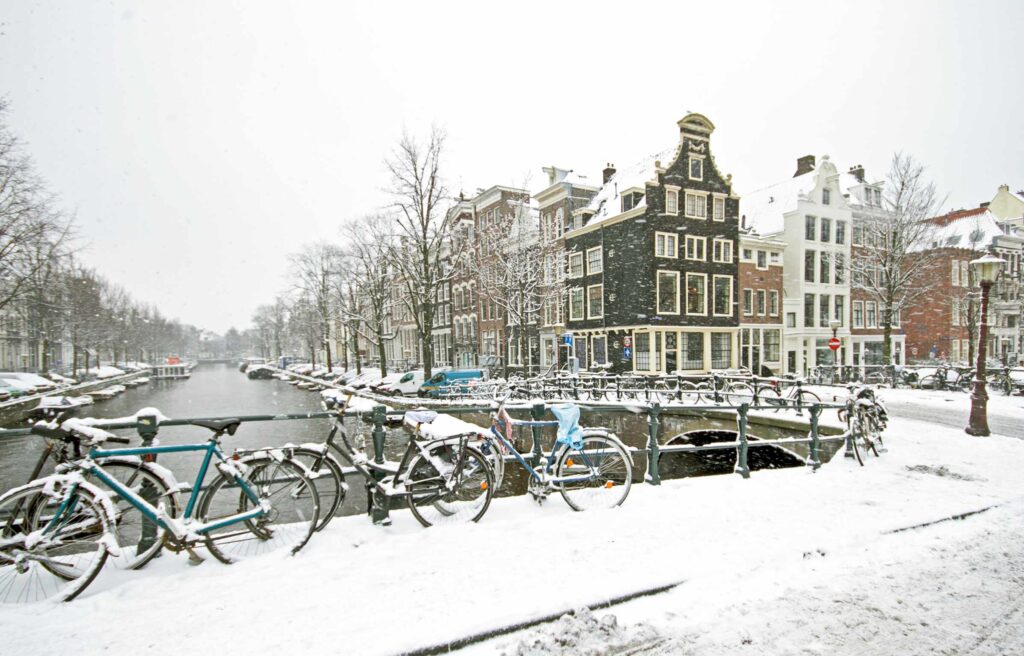 Winter Amsterdam View