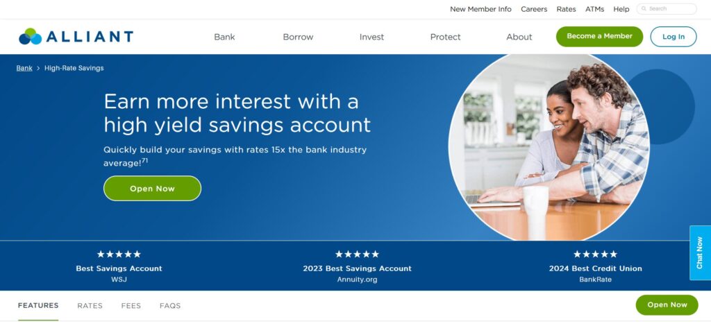 Alliant Credit Union High-Rate Savings