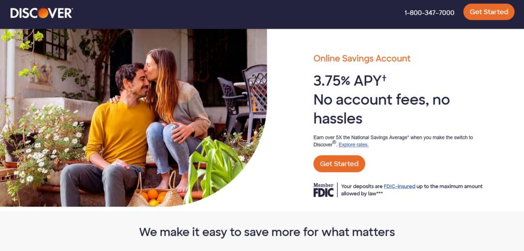 Discover Online Savings Account