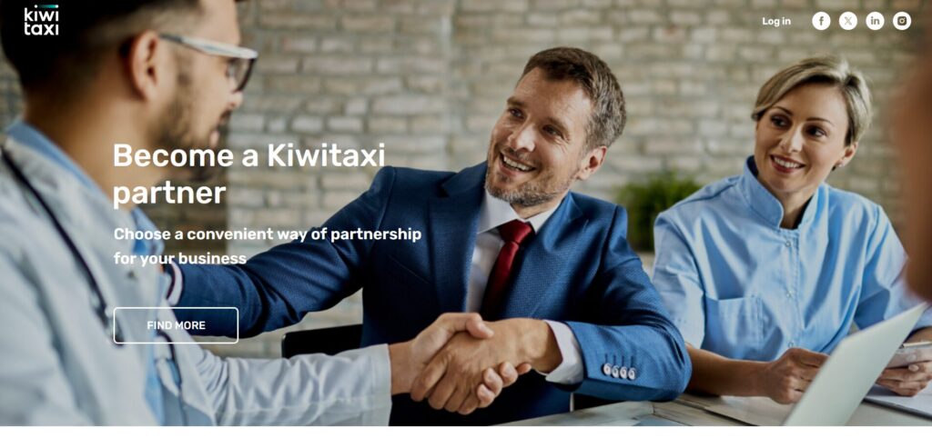  Become a Kiwitaxi partner 