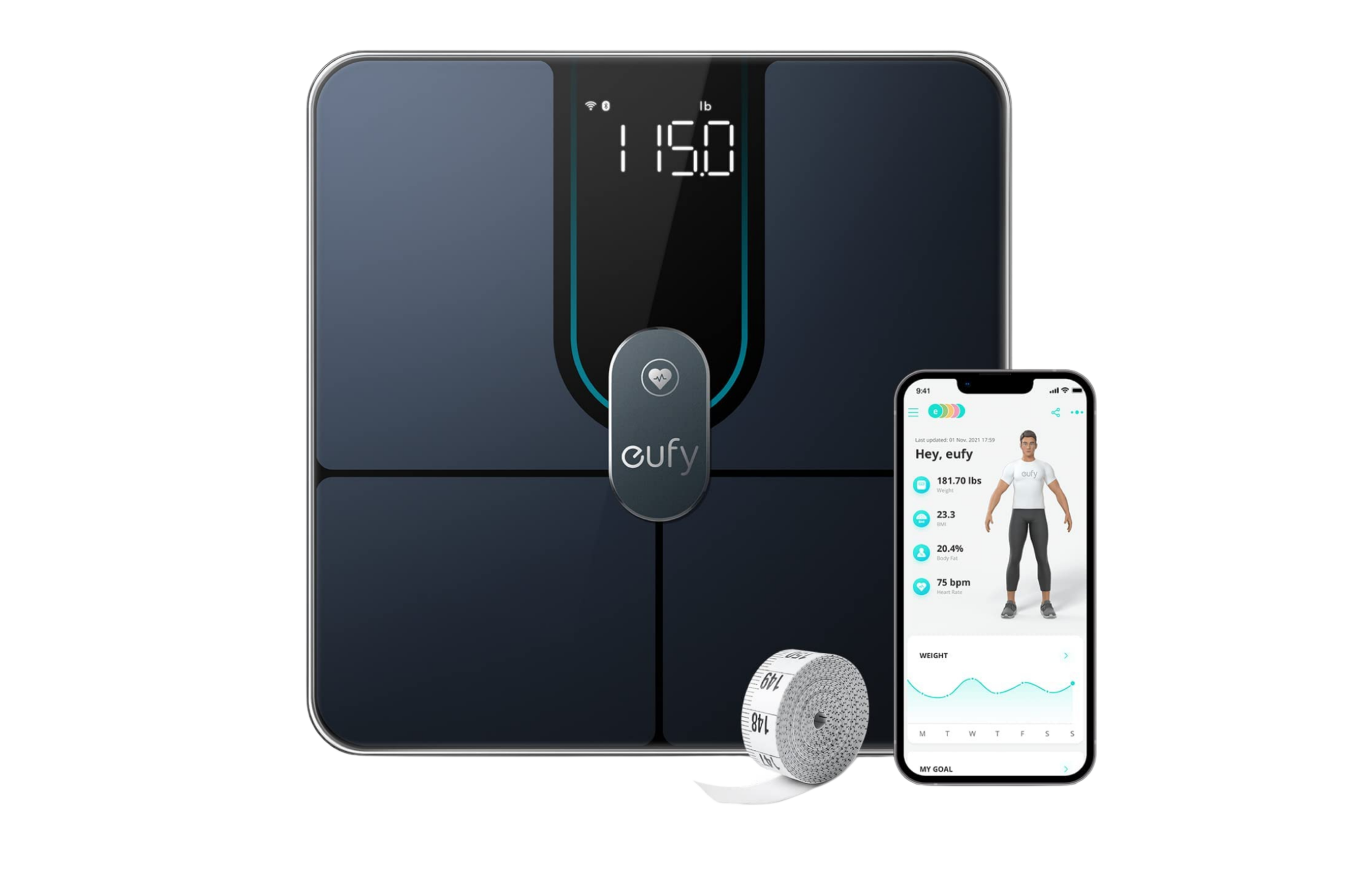 eufy Digital Bathroom Scale P2 Pro