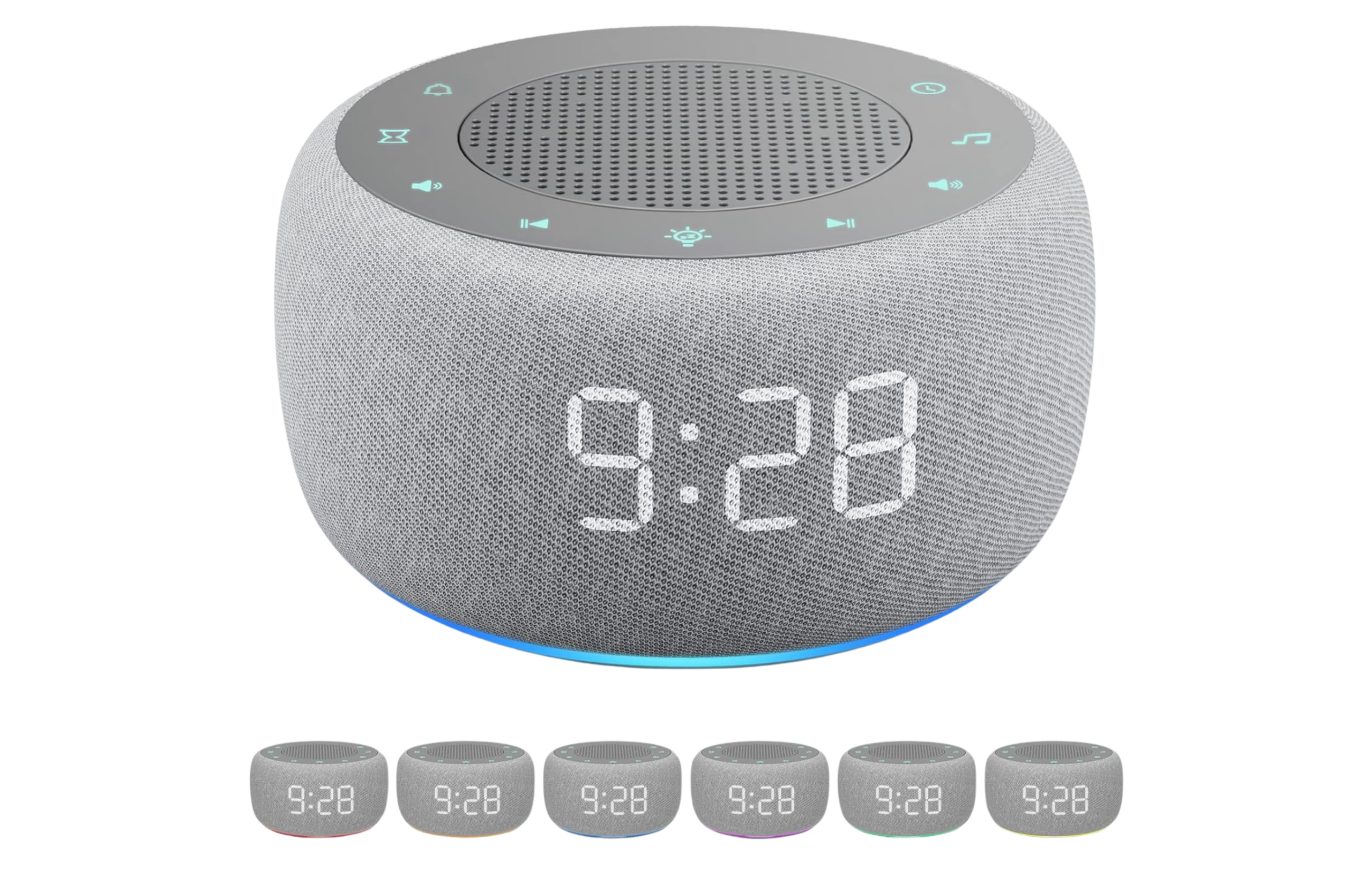 Buffbee Sound Machine & Alarm Clock 2-in-1