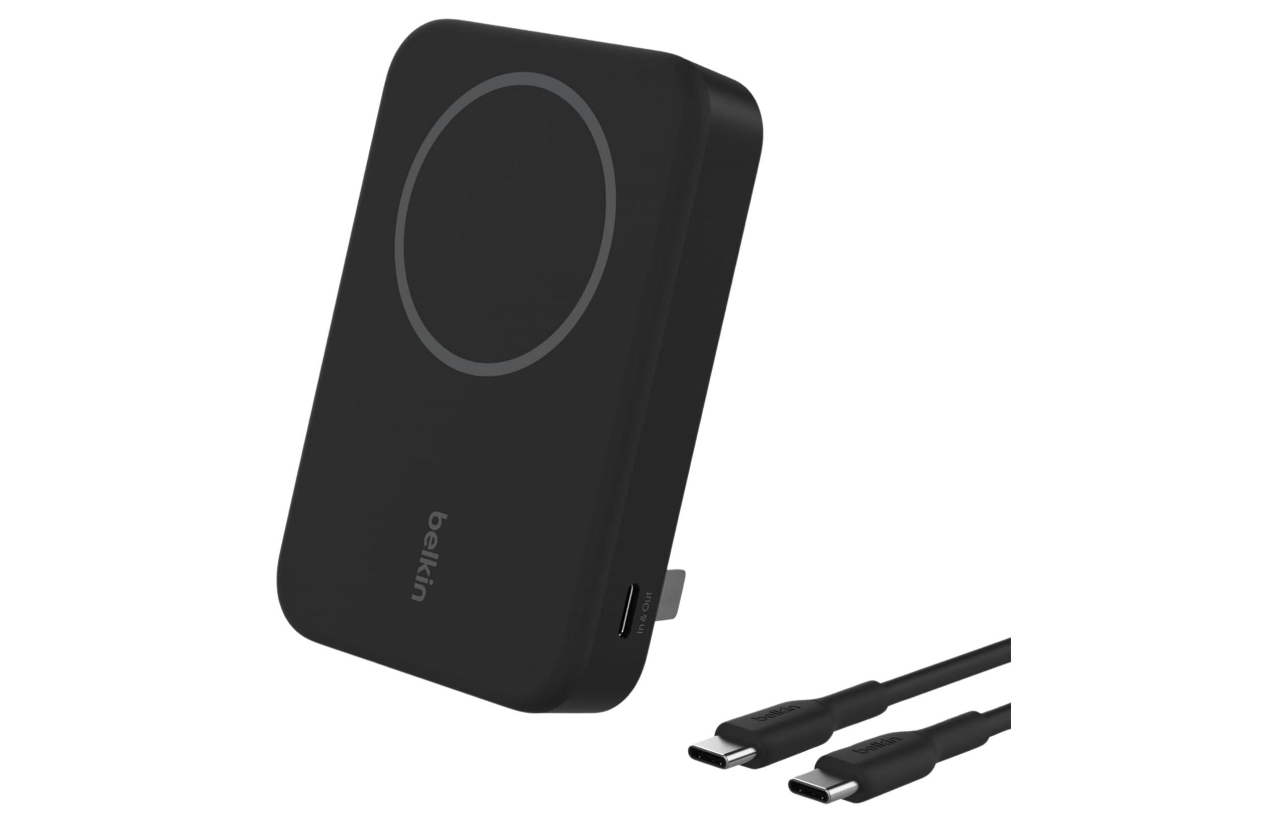 Belkin Portable Charger, Wireless Power Bank 10,000mAh